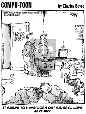 Compu-toon on Wednesday May 23, 2007 Comic Strip