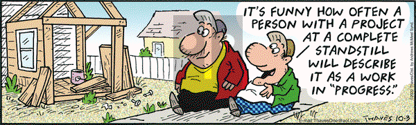 Frank and Ernest on Saturday October 3, 2020 Comic Strip