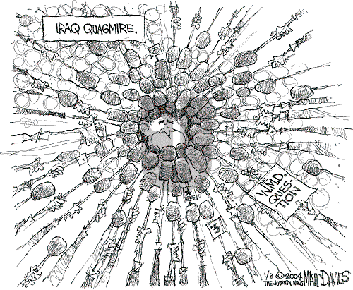 Matt Davies on Friday February 6, 2004 Comic Strip