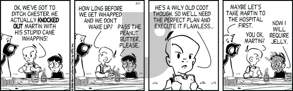 Cow and Boy Classics on Thursday August 21, 2008 Comic Strip