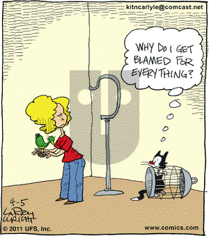 Kit 'N' Carlyle on Tuesday April 5, 2011 Comic Strip