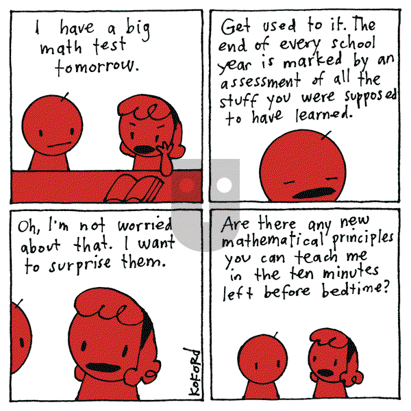 Haircut Practice on Monday May 27, 2024 Comic Strip