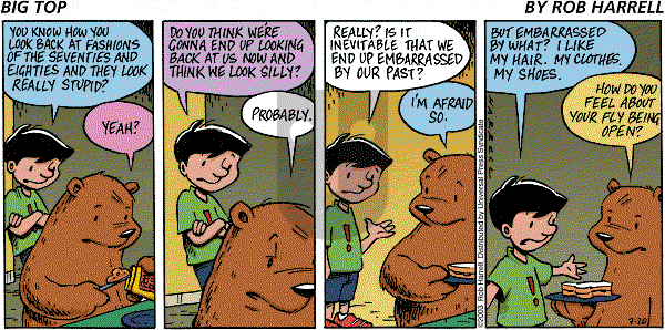 Big Top on Wednesday October 15, 2003 Comic Strip