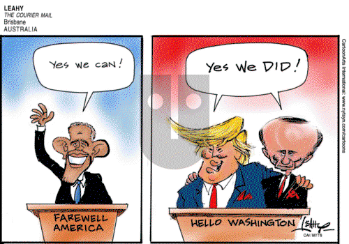 ViewsAmerica on Wednesday January 18, 2017 Comic Strip