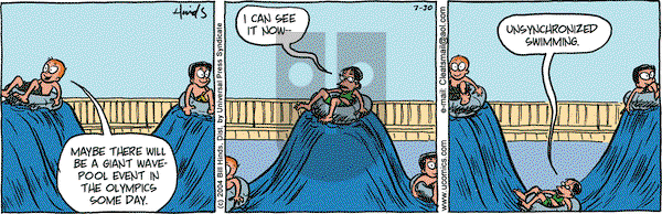 Cleats on Friday July 30, 2004 Comic Strip