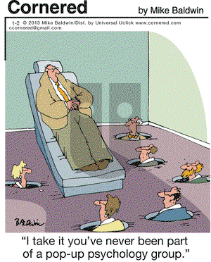 Cornered on Wednesday January 2, 2013 Comic Strip