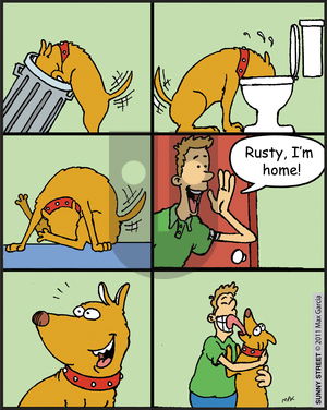Sunny Street on Friday May 3, 2013 Comic Strip