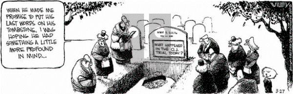 Non Sequitur on Monday March 27, 1995 Comic Strip