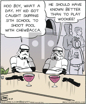 Brevity on Wednesday June 17, 2015 Comic Strip