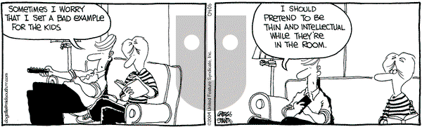 The Buckets on Tuesday April 6, 2004 Comic Strip