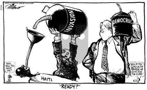 Pat Oliphant on Wednesday August 3, 1994 Comic Strip