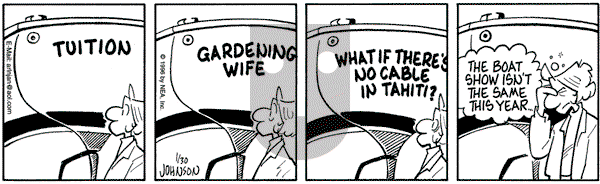 Arlo and Janis on Tuesday January 30, 1996 Comic Strip