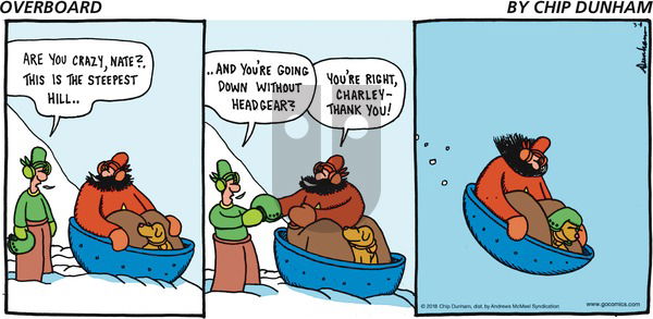 Overboard on Sunday March 4, 2018 Comic Strip