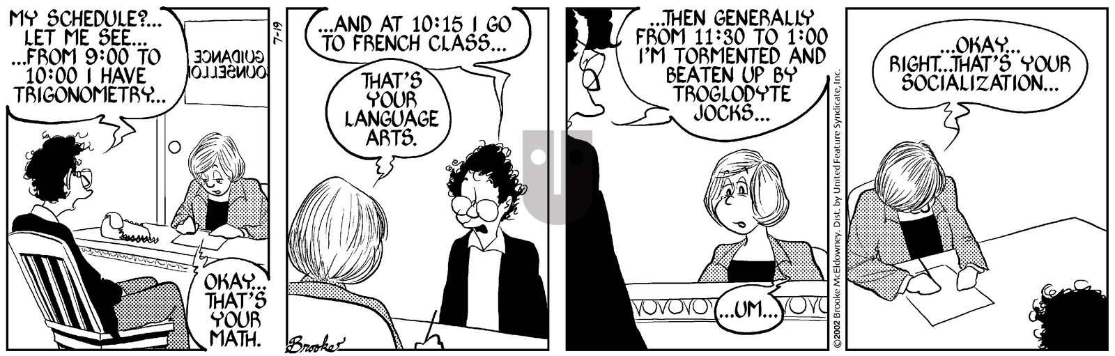 9 Chickweed Lane - Friday July 19, 2002 Comic Strip