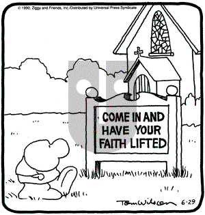Ziggy on Friday June 29, 1990 Comic Strip
