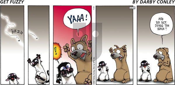 Get Fuzzy - Sunday November 25, 2007 Comic Strip