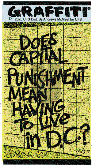 Graffiti on Friday June 27, 2025 Comic Strip