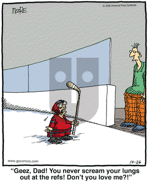 In the Bleachers on Thursday October 26, 2006 Comic Strip