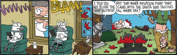 Monty on Wednesday December 17, 2014 Comic Strip