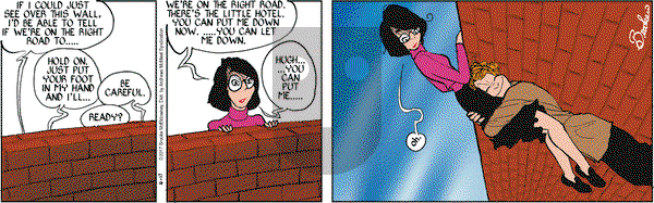 9 Chickweed Lane on Monday April 17, 2017 Comic Strip