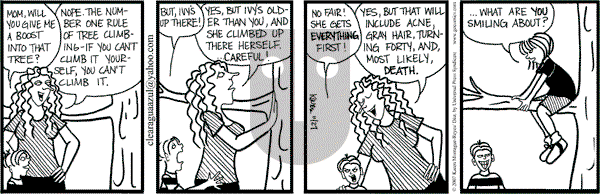 Clear Blue Water on Tuesday November 27, 2007 Comic Strip