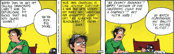 Get Fuzzy on Tuesday October 7, 2008 Comic Strip