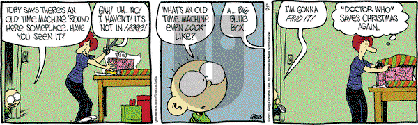 The Buckets - Tuesday December 5, 2023 Comic Strip