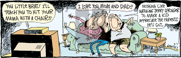 The Duplex on Wednesday March 7, 2001 Comic Strip