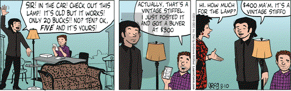 Luann on Friday August 10, 2018 Comic Strip