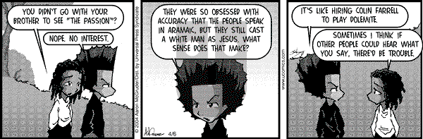The Boondocks on Tuesday November 8, 2011 Comic Strip