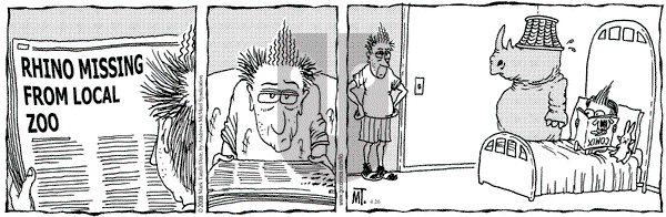 Lio on Friday April 26, 2019 Comic Strip