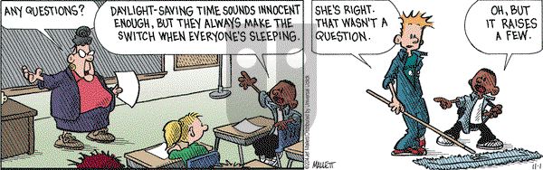 Frazz on Saturday November 1, 2014 Comic Strip
