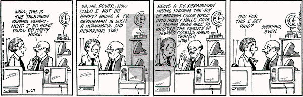 Doonesbury on Tuesday March 27, 1973 Comic Strip
