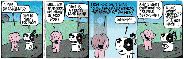 Pooch Cafe on Thursday April 20, 2006 Comic Strip