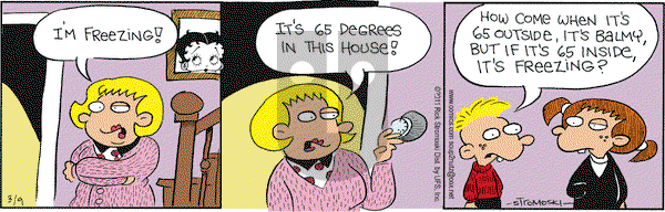 Soup to Nutz - Old on Wednesday March 9, 2011 Comic Strip