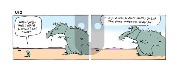 UFO on Sunday February 9, 2025 Comic Strip