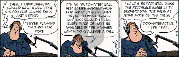 Tank McNamara - Thursday November 9, 2023 Comic Strip