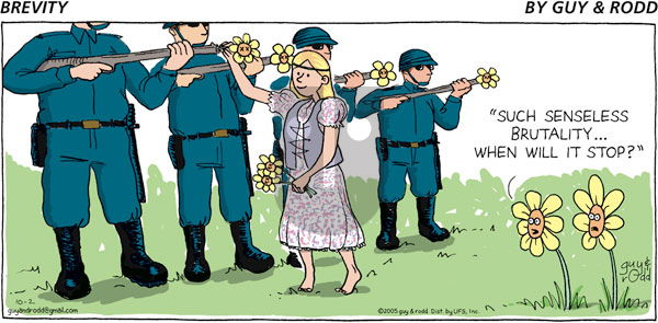 Brevity on Sunday October 2, 2005 Comic Strip