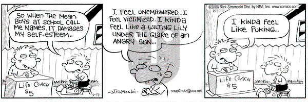 Soup to Nutz - Old on Tuesday June 20, 2006 Comic Strip