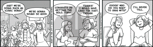 Heart of the City on Wednesday October 9, 2024 Comic Strip