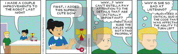 Nancy - Thursday March 23, 2023 Comic Strip