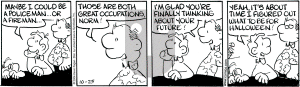 Drabble on Monday October 25, 2004 Comic Strip