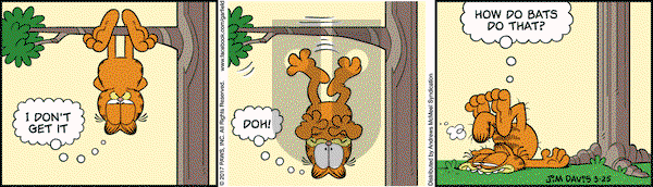 Garfield on Saturday March 25, 2017 Comic Strip