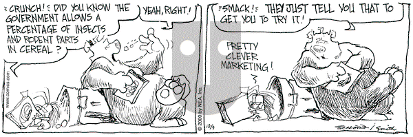 The Grizzwells on Monday October 9, 2000 Comic Strip
