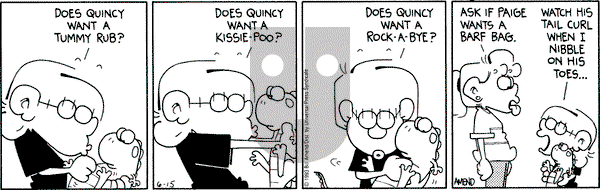 FoxTrot on Tuesday June 15, 1993 Comic Strip