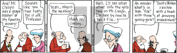 The Elderberries on Thursday May 1, 2025 Comic Strip