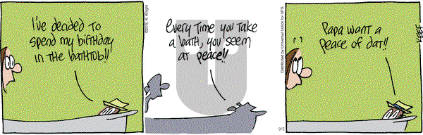 The Knight Life on Monday September 5, 2016 Comic Strip
