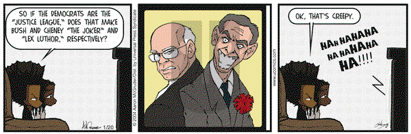 The Boondocks on Tuesday January 20, 2004 Comic Strip