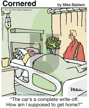 Cornered on Wednesday July 4, 2018 Comic Strip