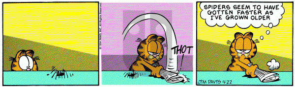 Garfield - Friday April 22, 1994 Comic Strip